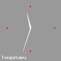 Best call rates from Australia to TONGA. This is a live localtime clock face showing the current time of 7:44 am Wednesday in Tongatapu.