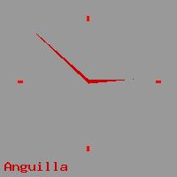 Best call rates from Australia to ANGUILLA. This is a live localtime clock face showing the current time of 3:54 am Thursday in Anguilla.